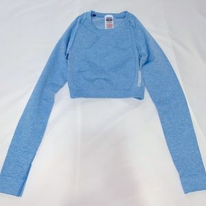 Gymshark Adapt Marl Long Sleeve Crop Top